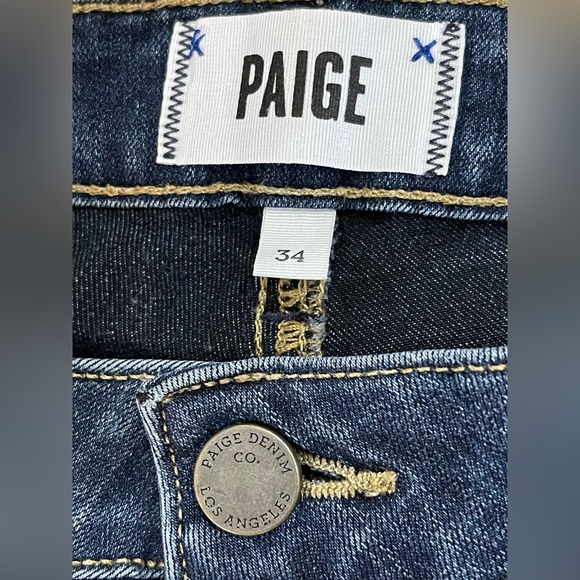 Paige Size 34 Verdugo Ankle Skinny Jeans - Picture 1 of 5